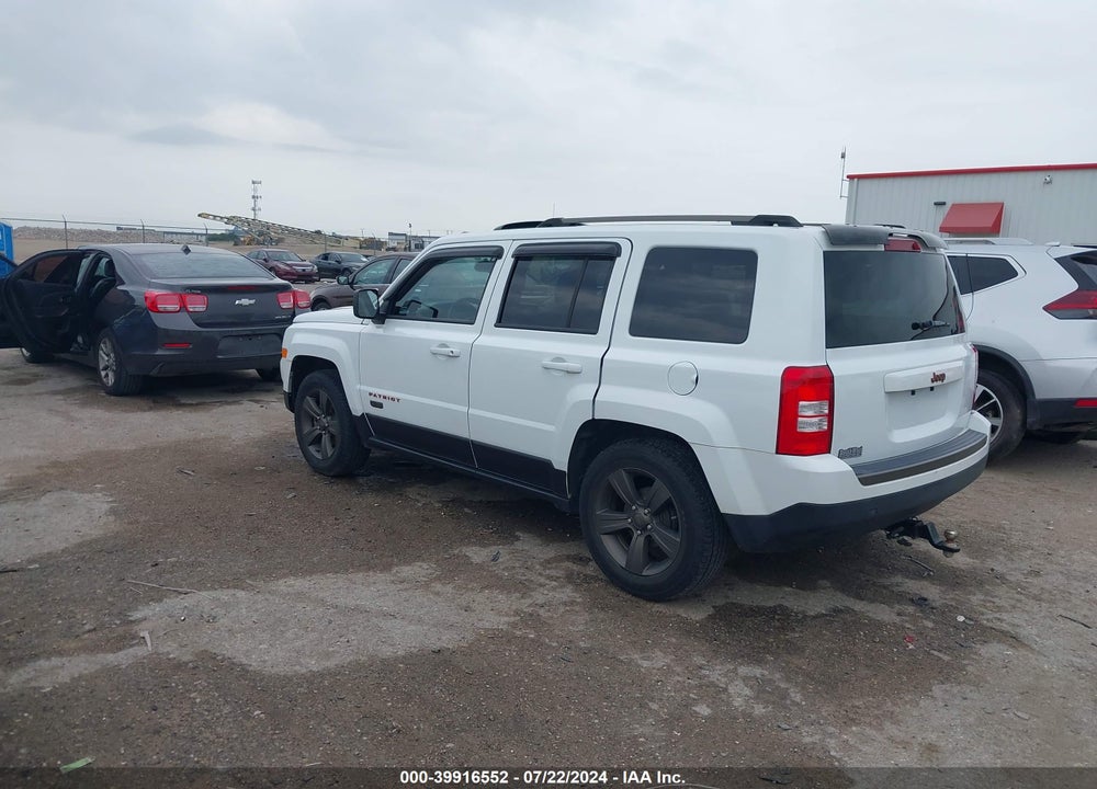2016 JEEP PATRIOT 75TH ANNIVERSARY VIN: 1C4NJPBB9GD710527
