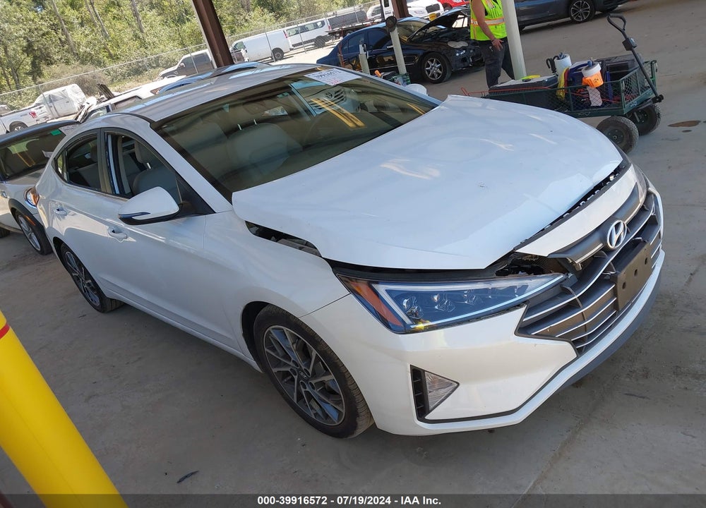2020 HYUNDAI ELANTRA LIMITED VIN: 5NPD84LF5LH524866