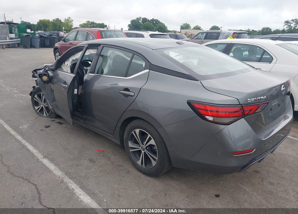 2021 NISSAN SENTRA VIN: 3N1AB8CV3MY223202