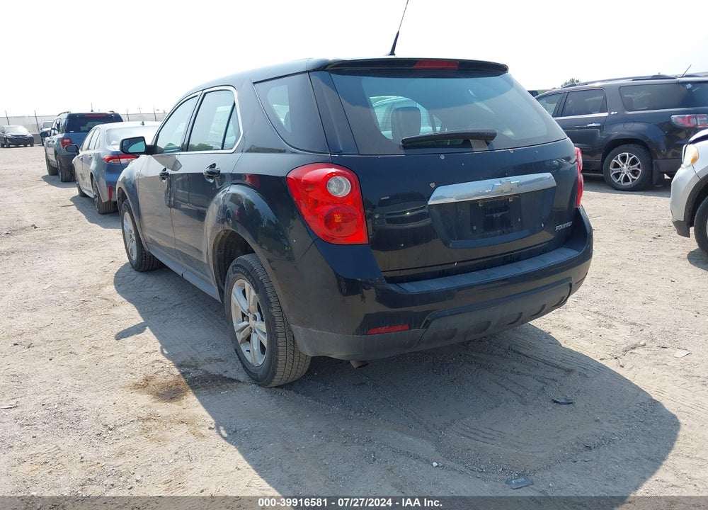 2013 CHEVROLET EQUINOX LS VIN: 2GNALBEK4D6120177