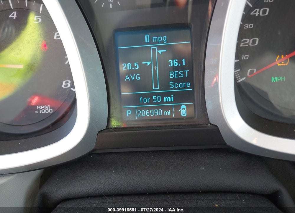 2013 CHEVROLET EQUINOX LS VIN: 2GNALBEK4D6120177