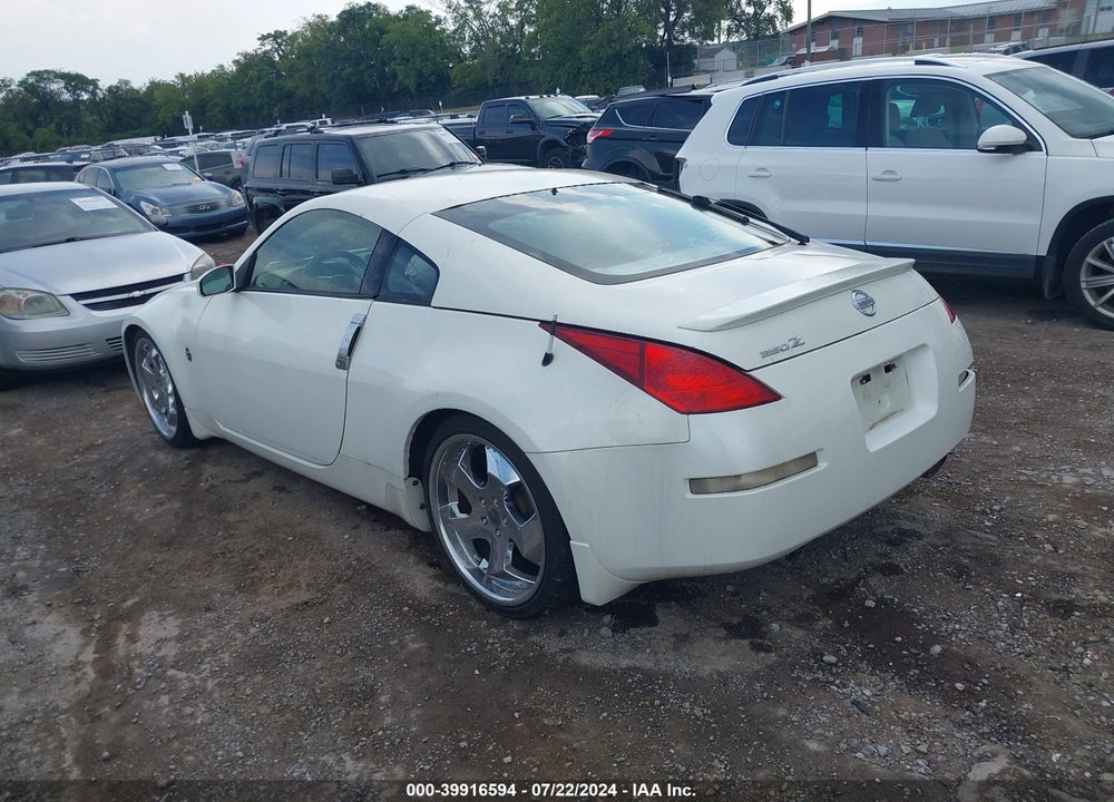 2003 NISSAN 350Z TOURING VIN: JN1AZ34D93T119731