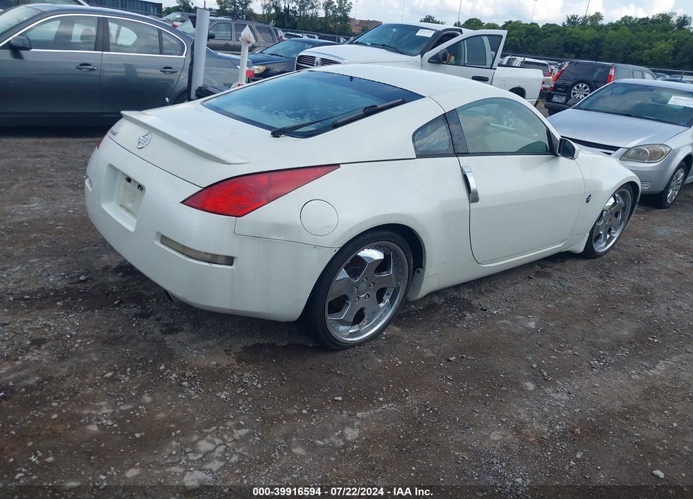 2003 NISSAN 350Z TOURING VIN: JN1AZ34D93T119731