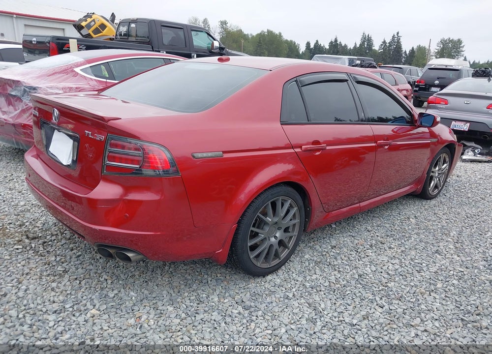 2007 ACURA TL TYPE S VIN: 19UUA76587A031769
