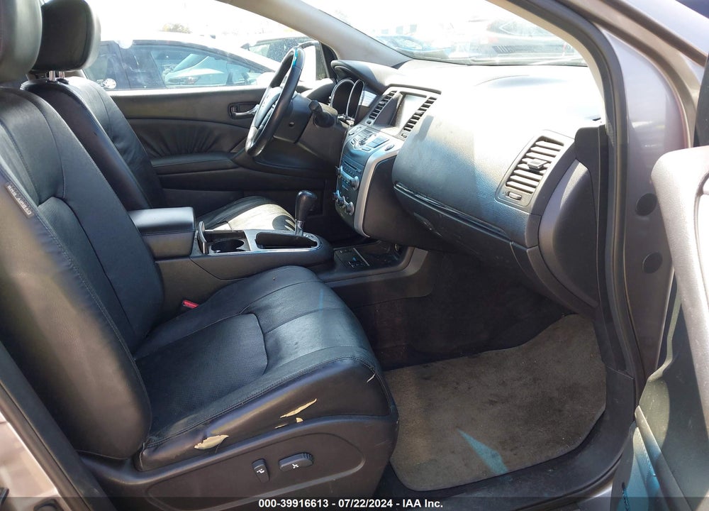 2009 NISSAN MURANO SL VIN: JN8AZ18U89W007655