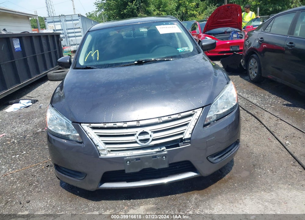 2014 NISSAN SENTRA S VIN: 3N1AB7AP3EY275090