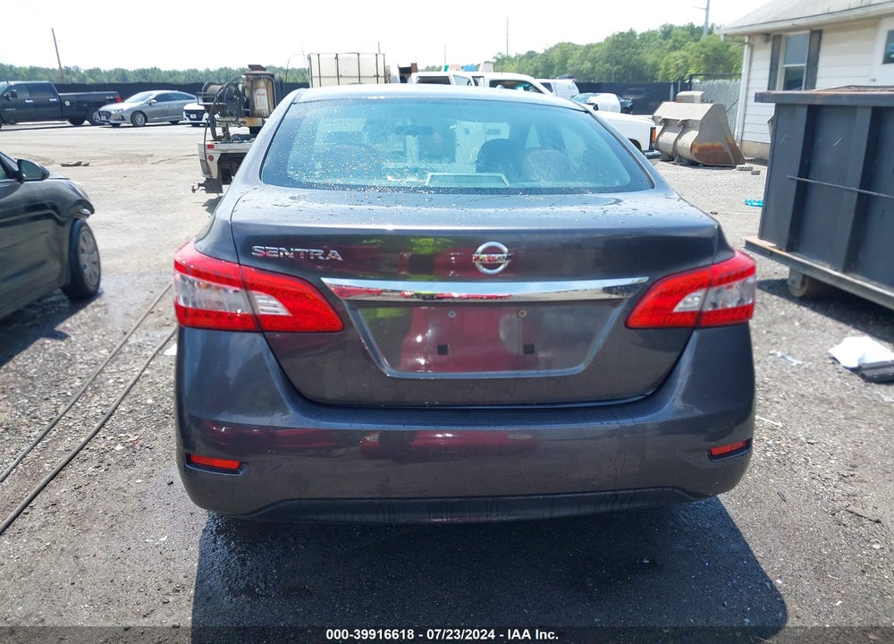 2014 NISSAN SENTRA S VIN: 3N1AB7AP3EY275090