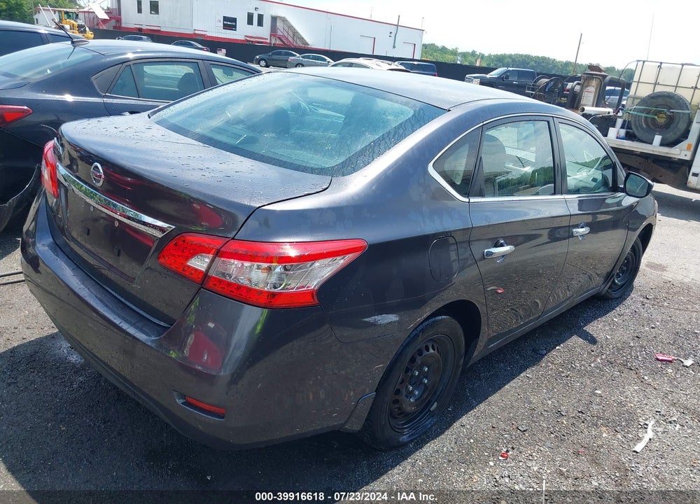 2014 NISSAN SENTRA S VIN: 3N1AB7AP3EY275090