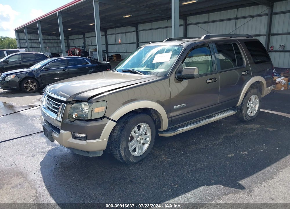 2008 FORD EXPLORER EDDIE BAUER VIN: 1FMEU74E48UA29302