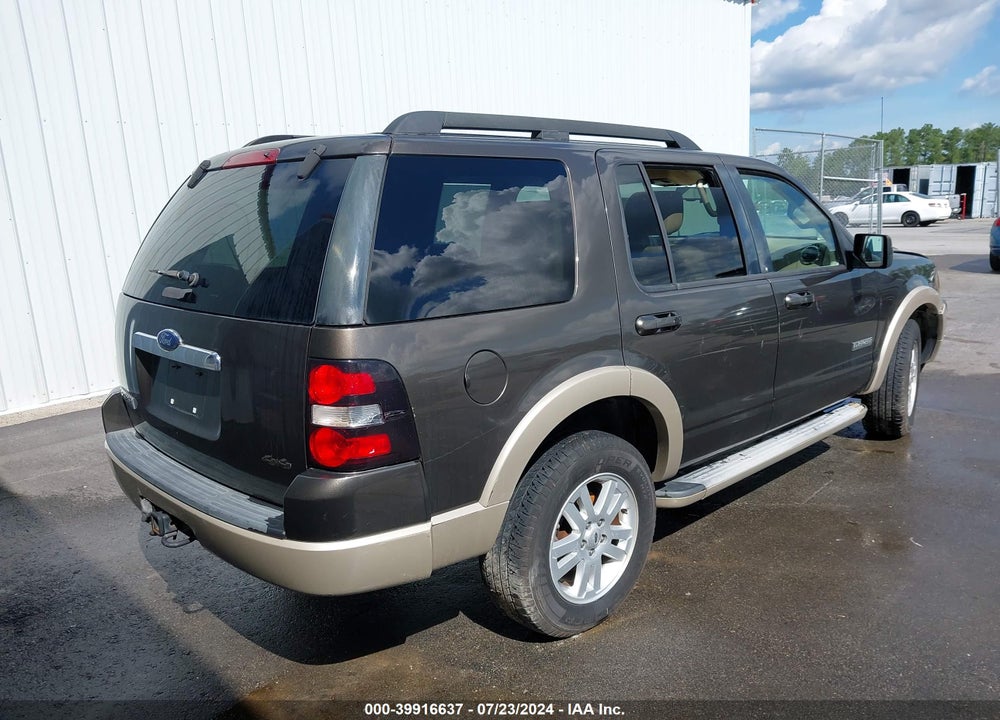 2008 FORD EXPLORER EDDIE BAUER VIN: 1FMEU74E48UA29302