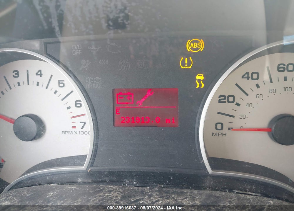 2008 FORD EXPLORER EDDIE BAUER VIN: 1FMEU74E48UA29302