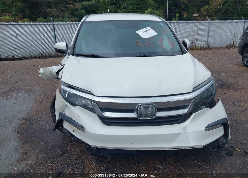 2019 HONDA PILOT EX VIN: 5FNYF5H3XKB006096