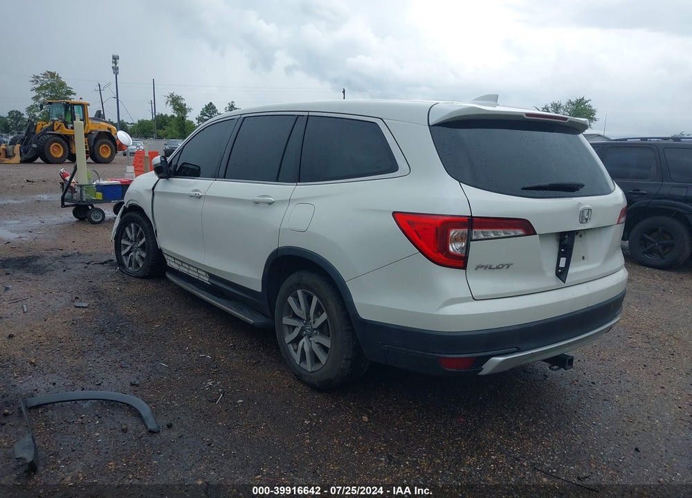 2019 HONDA PILOT EX VIN: 5FNYF5H3XKB006096