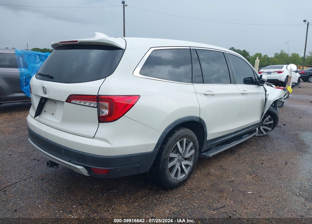 2019 HONDA PILOT EX VIN: 5FNYF5H3XKB006096