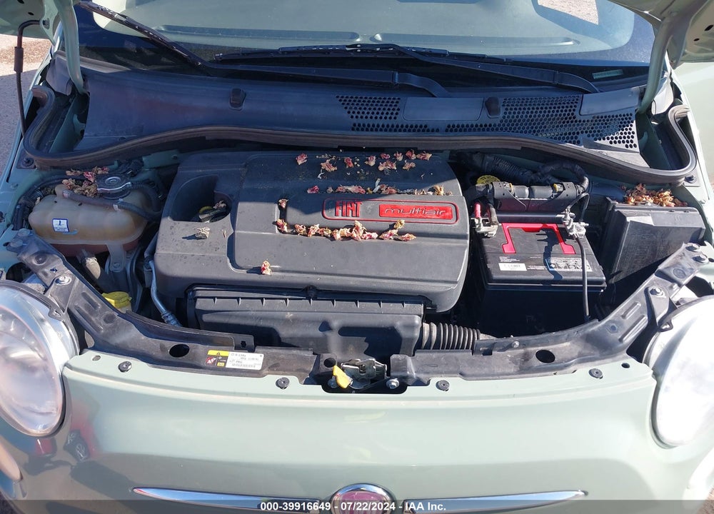 2013 FIAT 500 VIN: 3C3CFFAR4DT544431