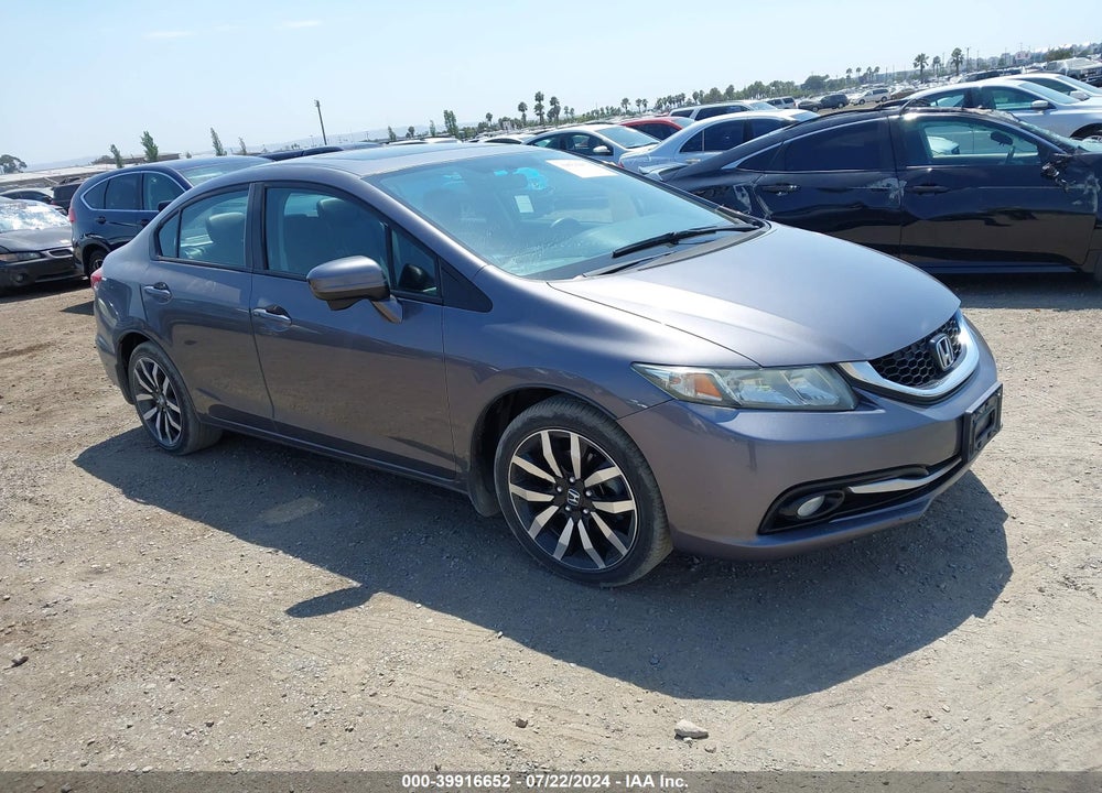 2015 HONDA CIVIC EX-L VIN: 2HGFB2F91FH524740