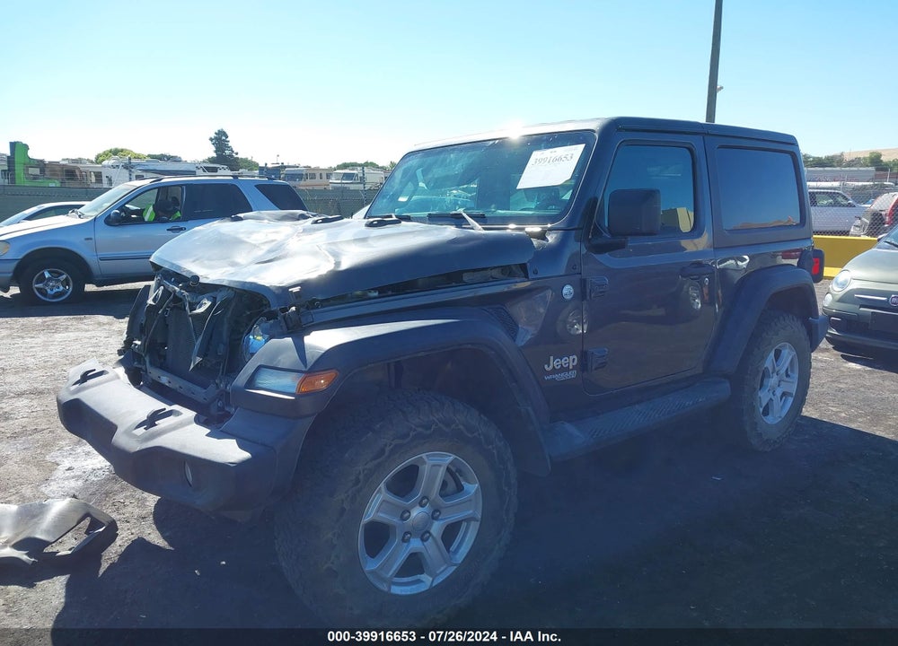 2019 JEEP WRANGLER SPORT S 4X4 VIN: 1C4GJXAG7KW644305