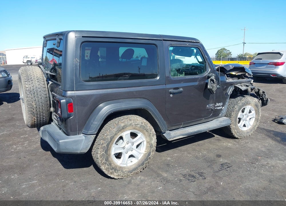 2019 JEEP WRANGLER SPORT S 4X4 VIN: 1C4GJXAG7KW644305