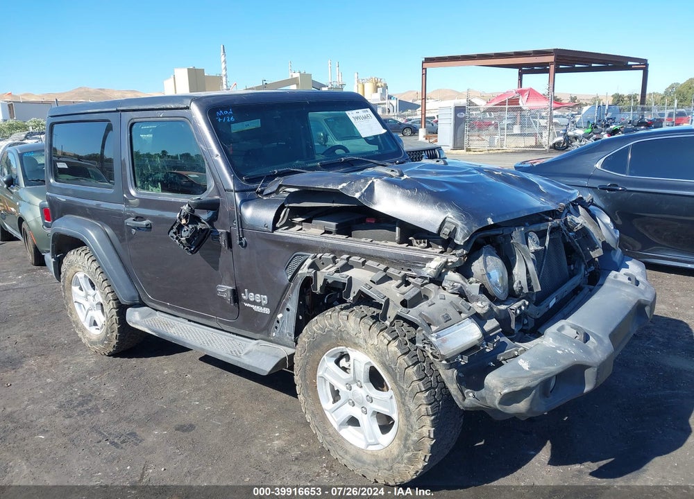 2019 JEEP WRANGLER SPORT S 4X4 VIN: 1C4GJXAG7KW644305