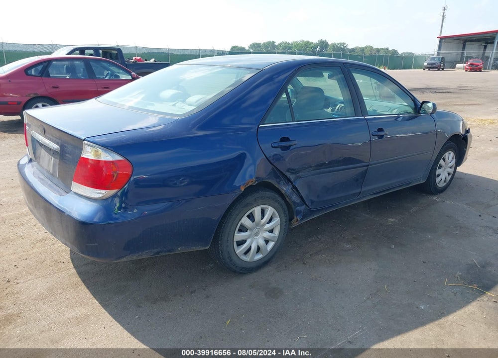 2005 TOYOTA CAMRY LE VIN: 4T1BE32K25U001396