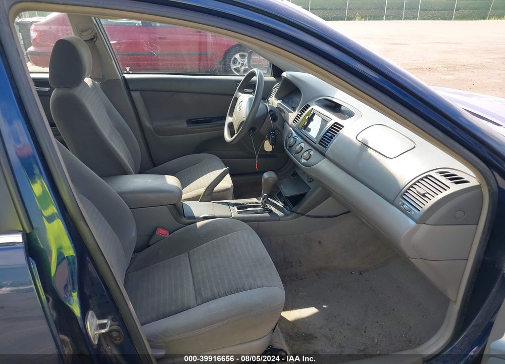 2005 TOYOTA CAMRY LE VIN: 4T1BE32K25U001396