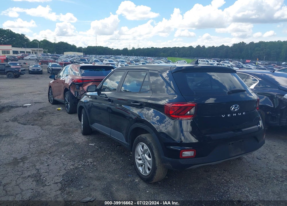 2022 HYUNDAI VENUE SE VIN: KMHRB8A33NU180580