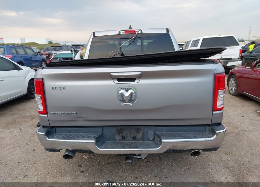2021 RAM 1500 BIG HORN 4X2 5'7 BOX VIN: 1C6RREFT5MN502479