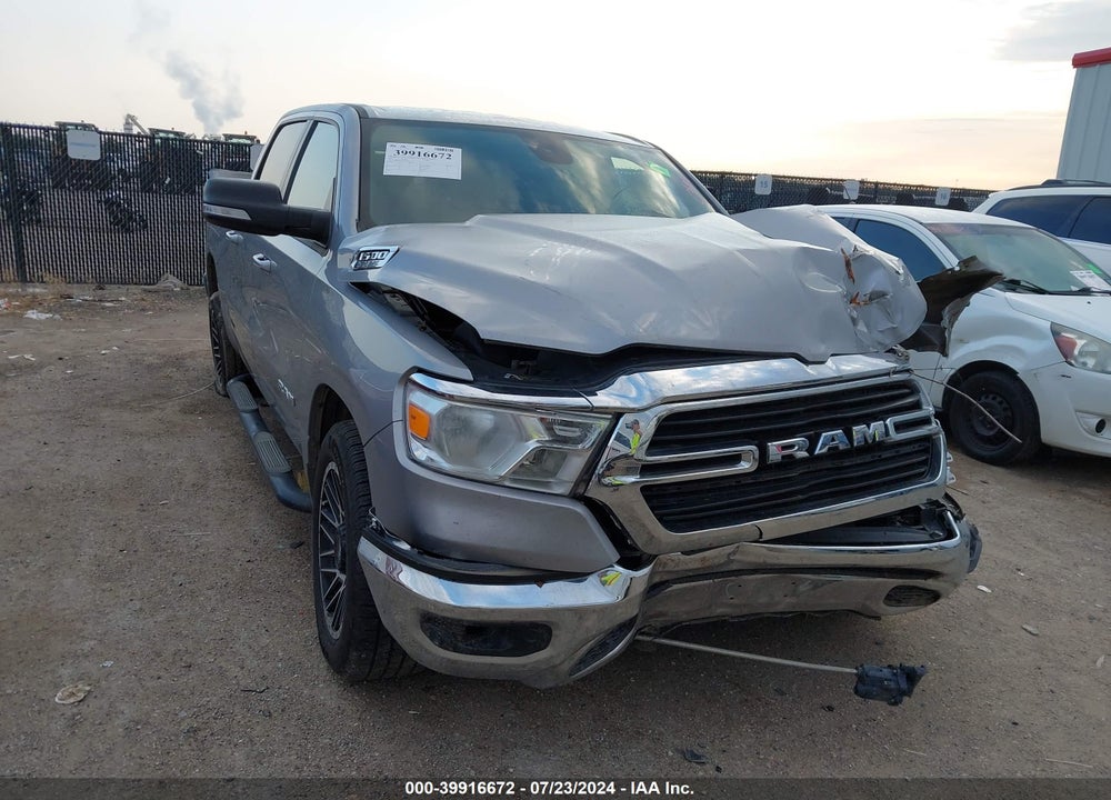 2021 RAM 1500 BIG HORN 4X2 5'7 BOX VIN: 1C6RREFT5MN502479