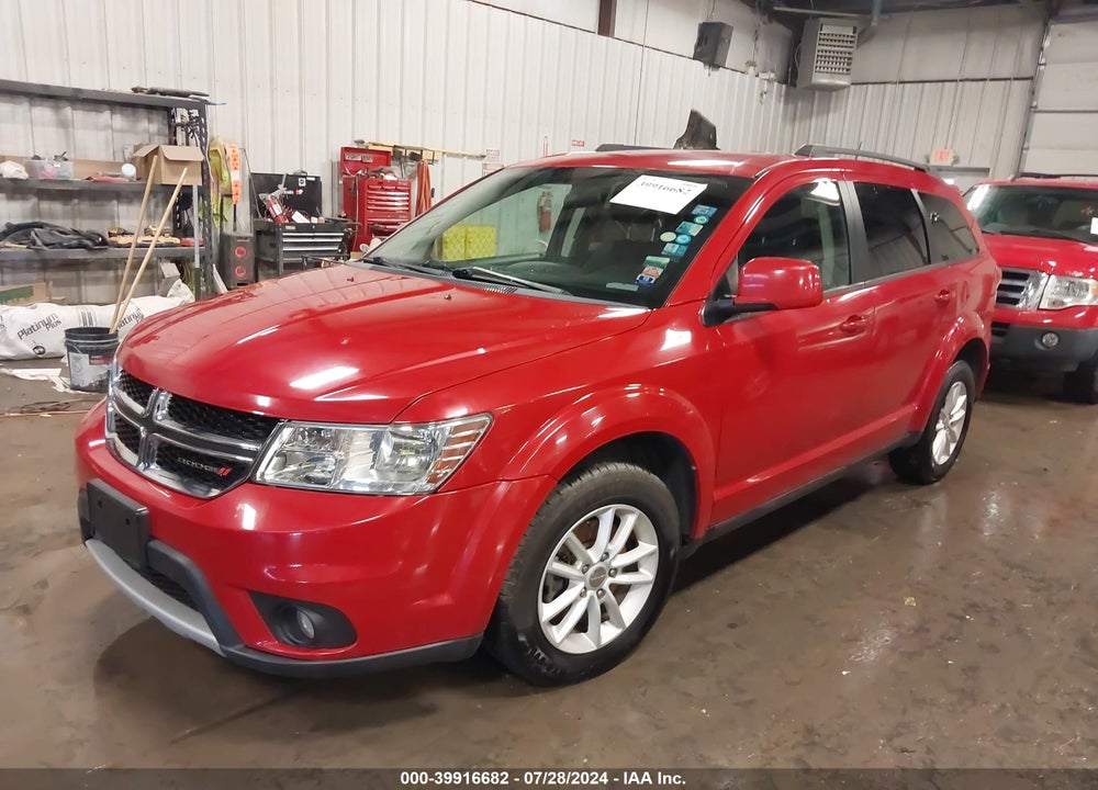 2016 DODGE JOURNEY SXT VIN: 3C4PDDBG5GT160070
