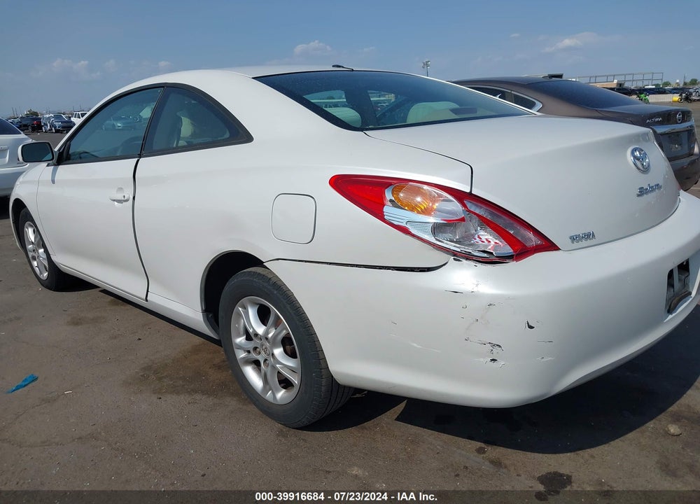2005 TOYOTA CAMRY SOLARA SE VIN: 4T1CE38P15U537148