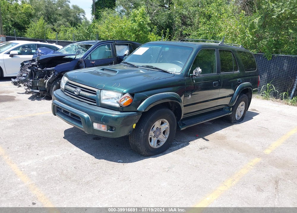 2000 TOYOTA 4RUNNER SR5 V6 VIN: JT3HN86R3Y0304237