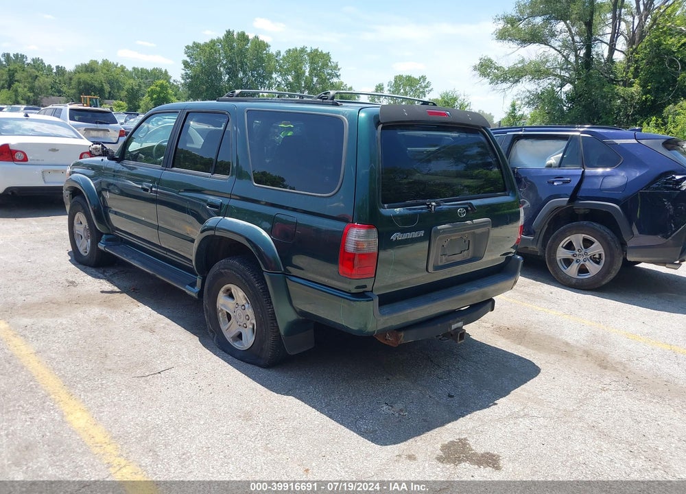 2000 TOYOTA 4RUNNER SR5 V6 VIN: JT3HN86R3Y0304237