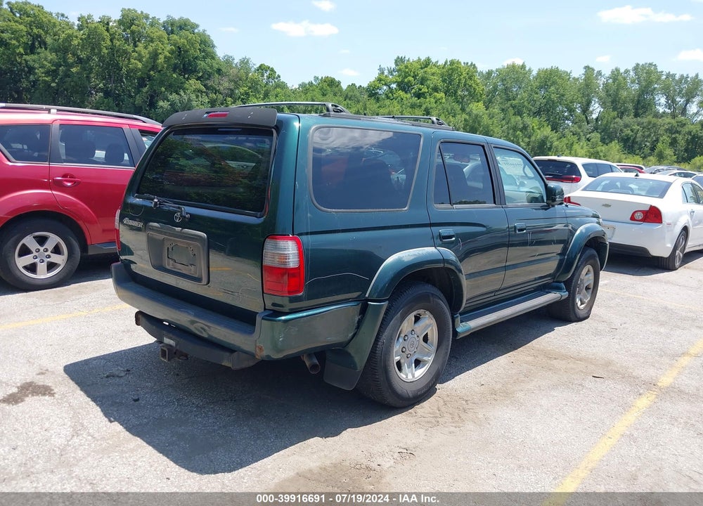 2000 TOYOTA 4RUNNER SR5 V6 VIN: JT3HN86R3Y0304237