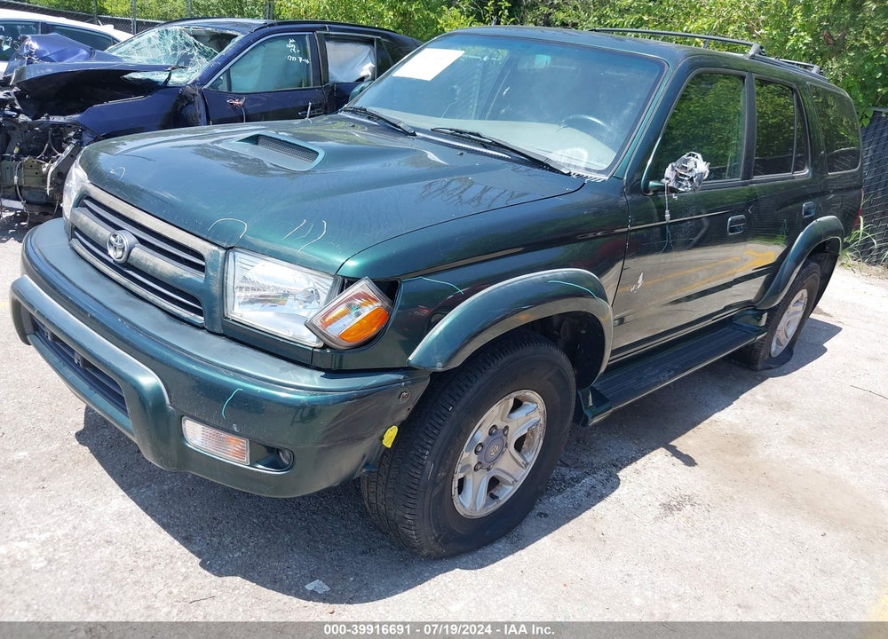 2000 TOYOTA 4RUNNER SR5 V6 VIN: JT3HN86R3Y0304237