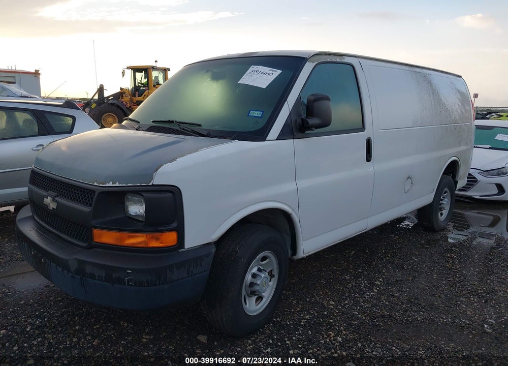 2008 CHEVROLET EXPRESS WORK VAN VIN: 1GCGG25CX81143844
