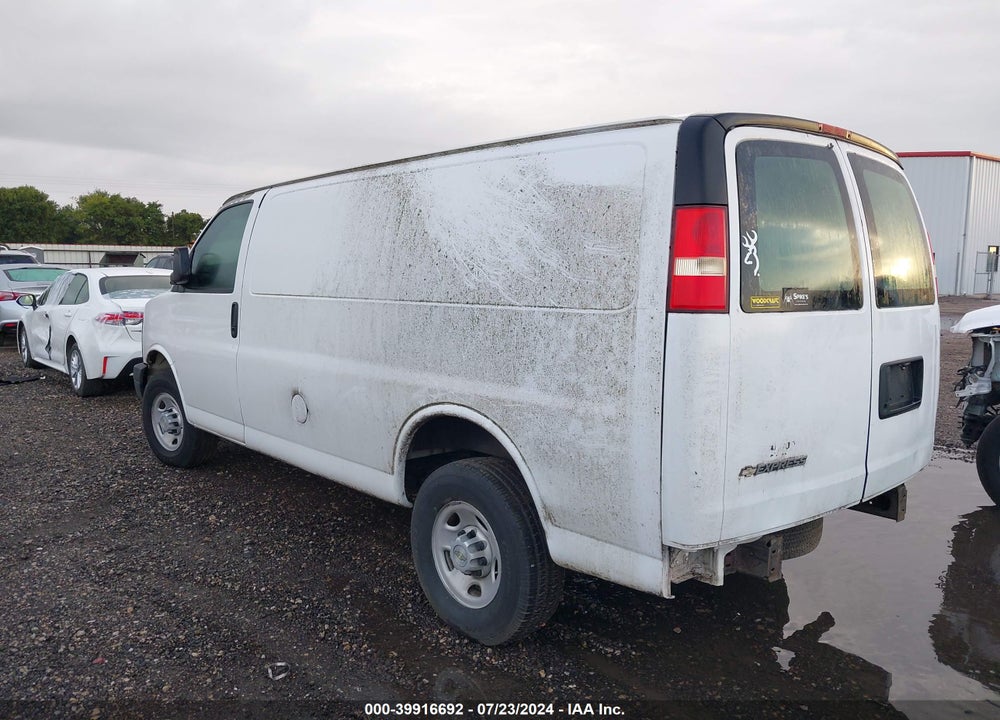2008 CHEVROLET EXPRESS WORK VAN VIN: 1GCGG25CX81143844