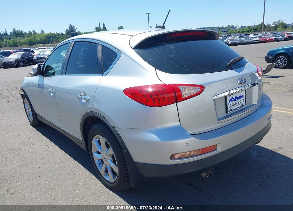 2008 INFINITI EX35 JOURNEY VIN: JNKAJ09E28M303929