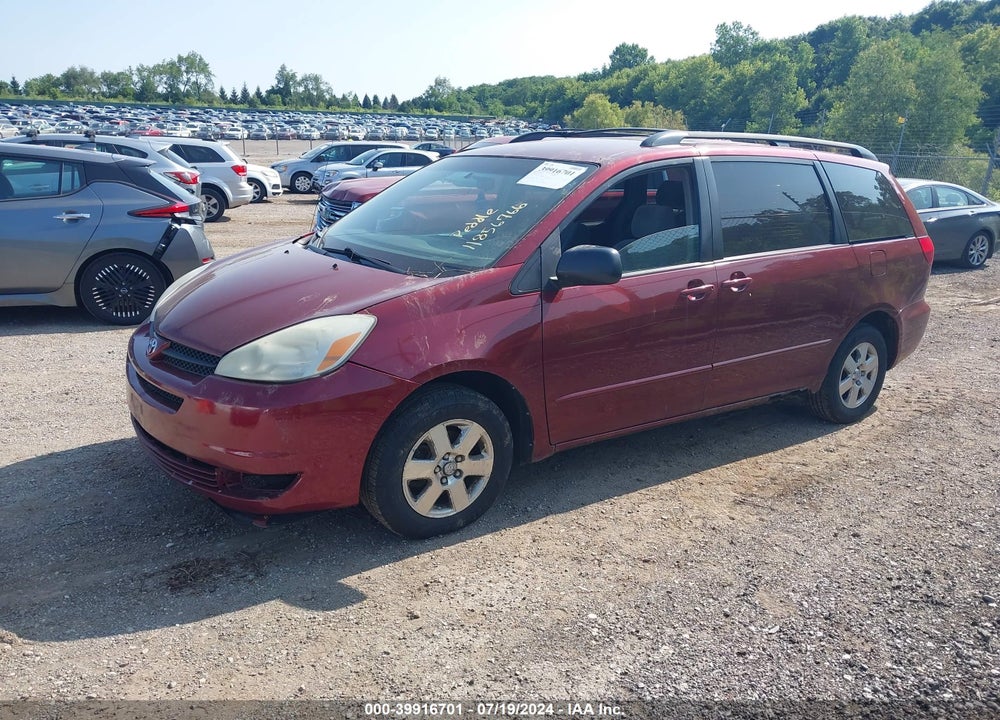 2004 TOYOTA SIENNA LE VIN: 5TDZA23C64S143804