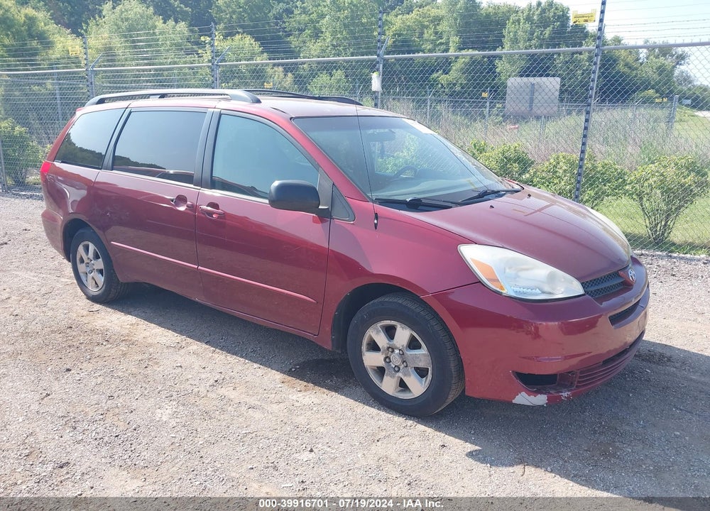 2004 TOYOTA SIENNA LE VIN: 5TDZA23C64S143804