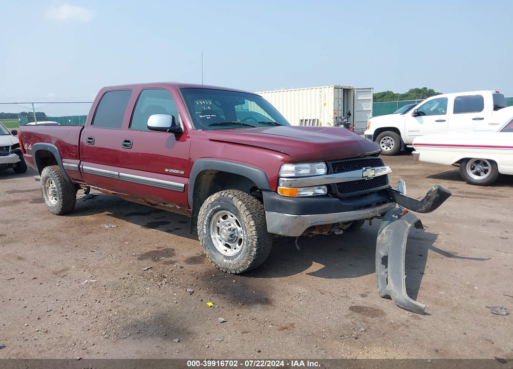 2002 CHEVROLET SILVERADO 2500HD LS VIN: 1GCHK23UX2F194737