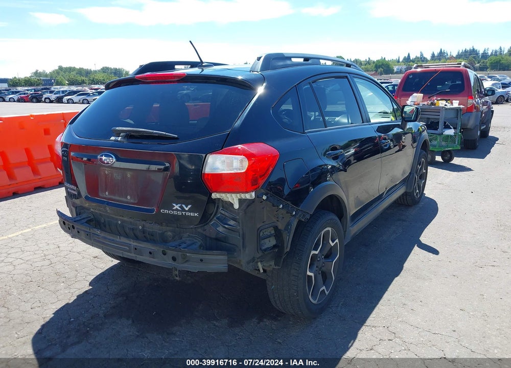 2014 SUBARU XV CROSSTREK 2.0I LIMITED VIN: JF2GPAKCXE8297022