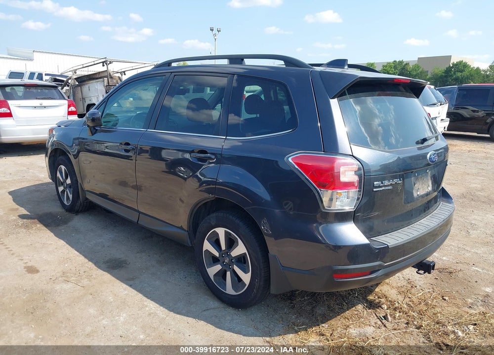 2018 SUBARU FORESTER 2.5I LIMITED VIN: JF2SJAJC7JH597723
