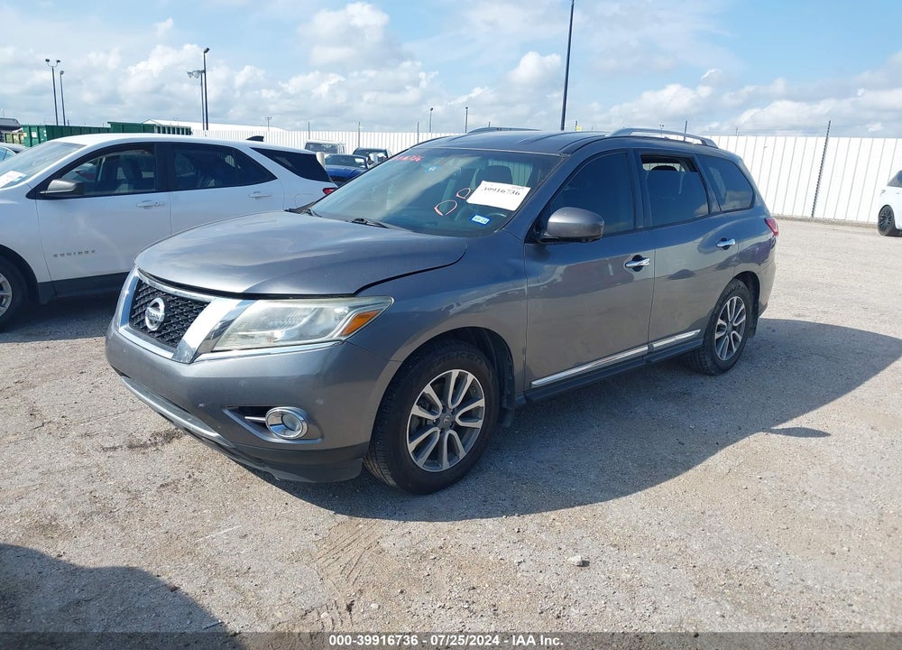 2015 NISSAN PATHFINDER SL VIN: 5N1AR2MN3FC663853