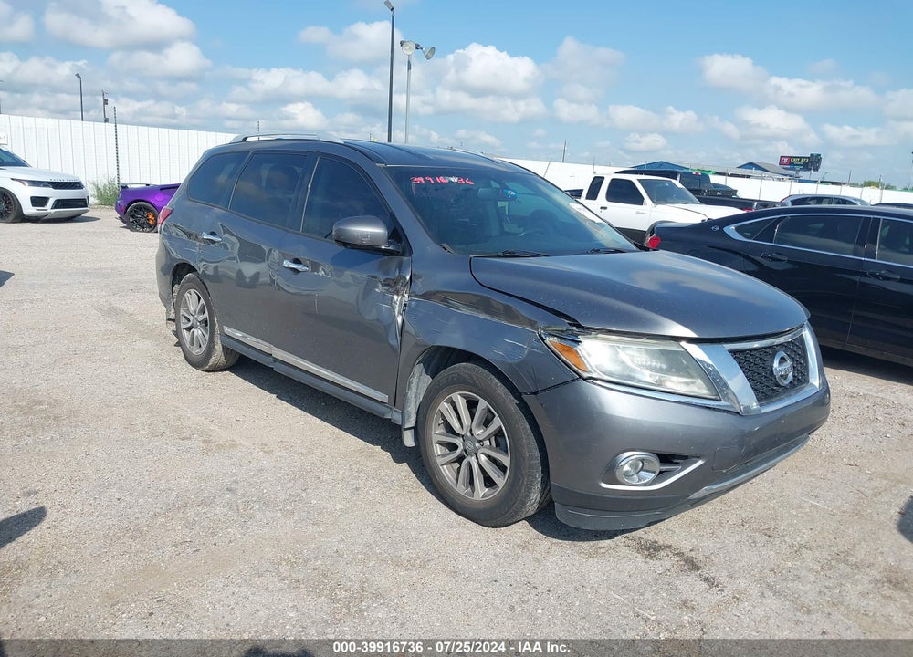 2015 NISSAN PATHFINDER SL VIN: 5N1AR2MN3FC663853