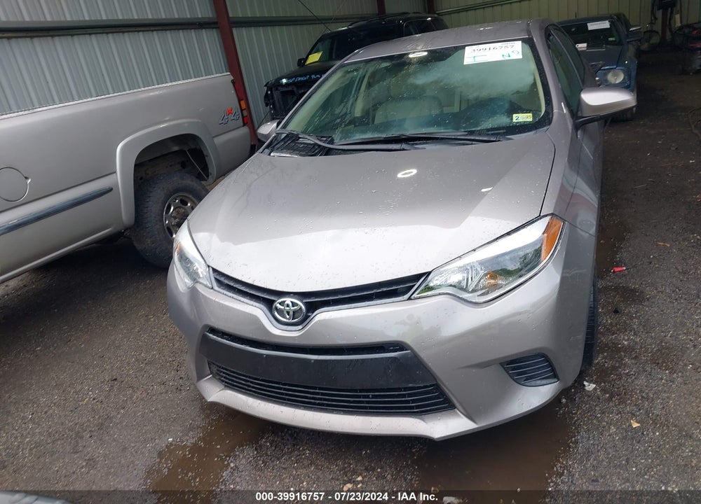 2015 TOYOTA COROLLA LE VIN: 2T1BURHE0FC318121
