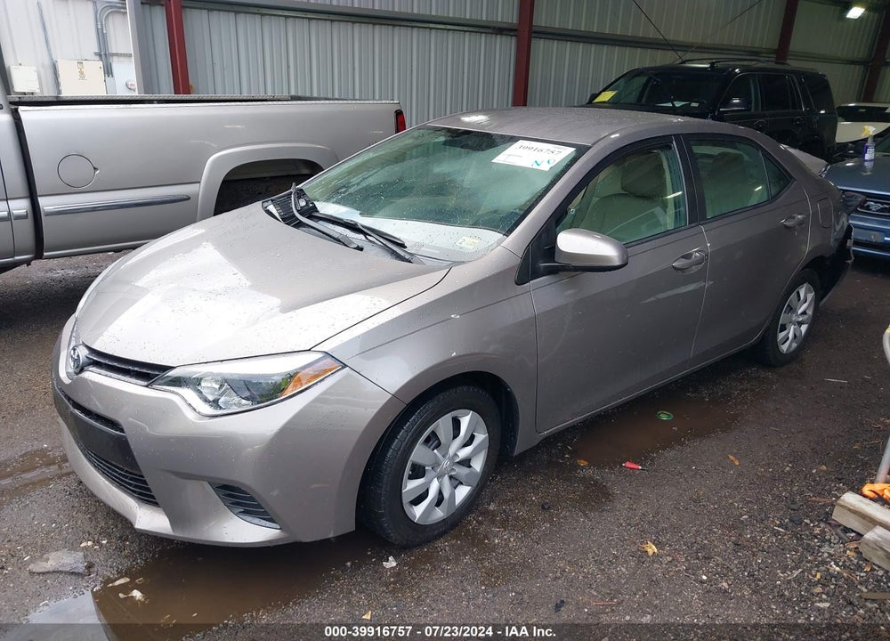 2015 TOYOTA COROLLA LE VIN: 2T1BURHE0FC318121
