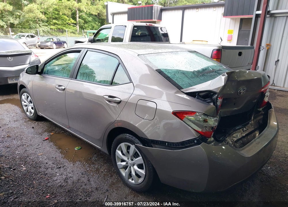 2015 TOYOTA COROLLA LE VIN: 2T1BURHE0FC318121