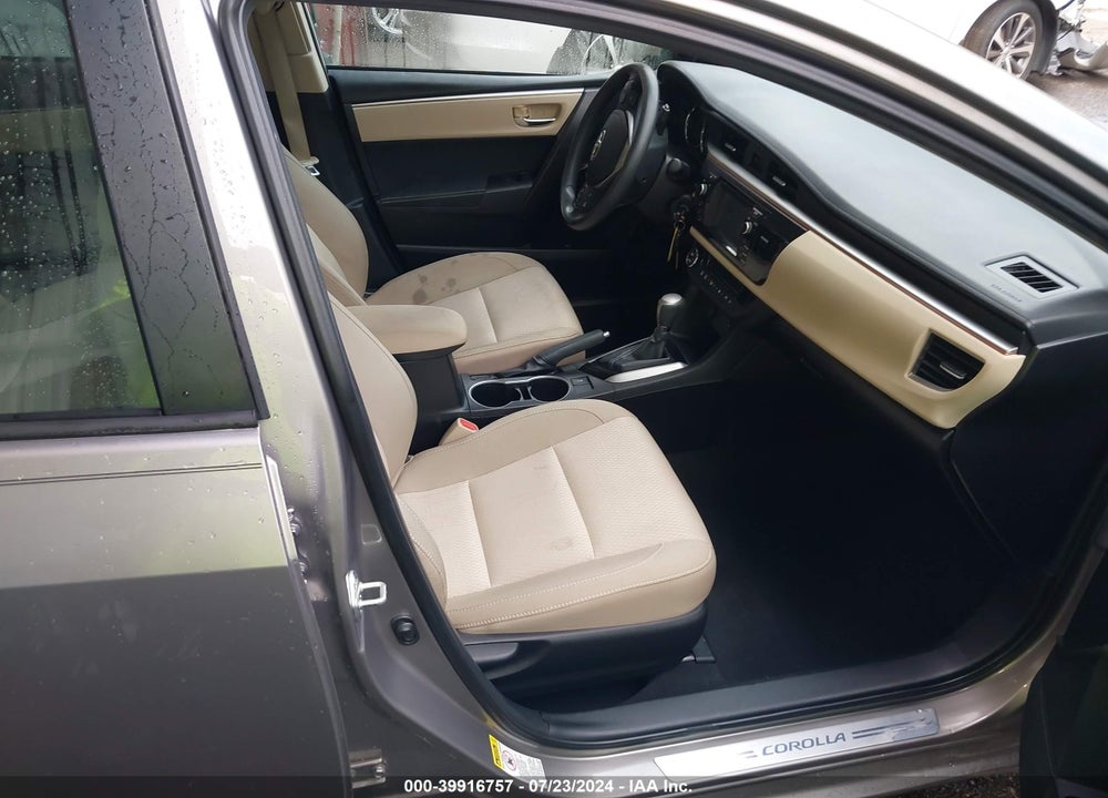 2015 TOYOTA COROLLA LE VIN: 2T1BURHE0FC318121