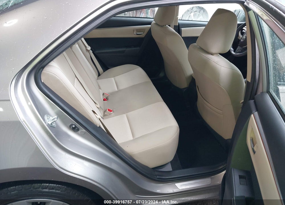 2015 TOYOTA COROLLA LE VIN: 2T1BURHE0FC318121