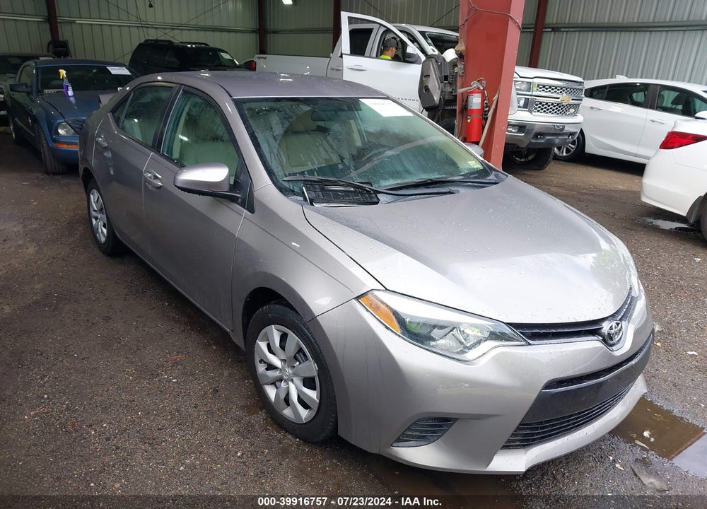 2015 TOYOTA COROLLA LE VIN: 2T1BURHE0FC318121